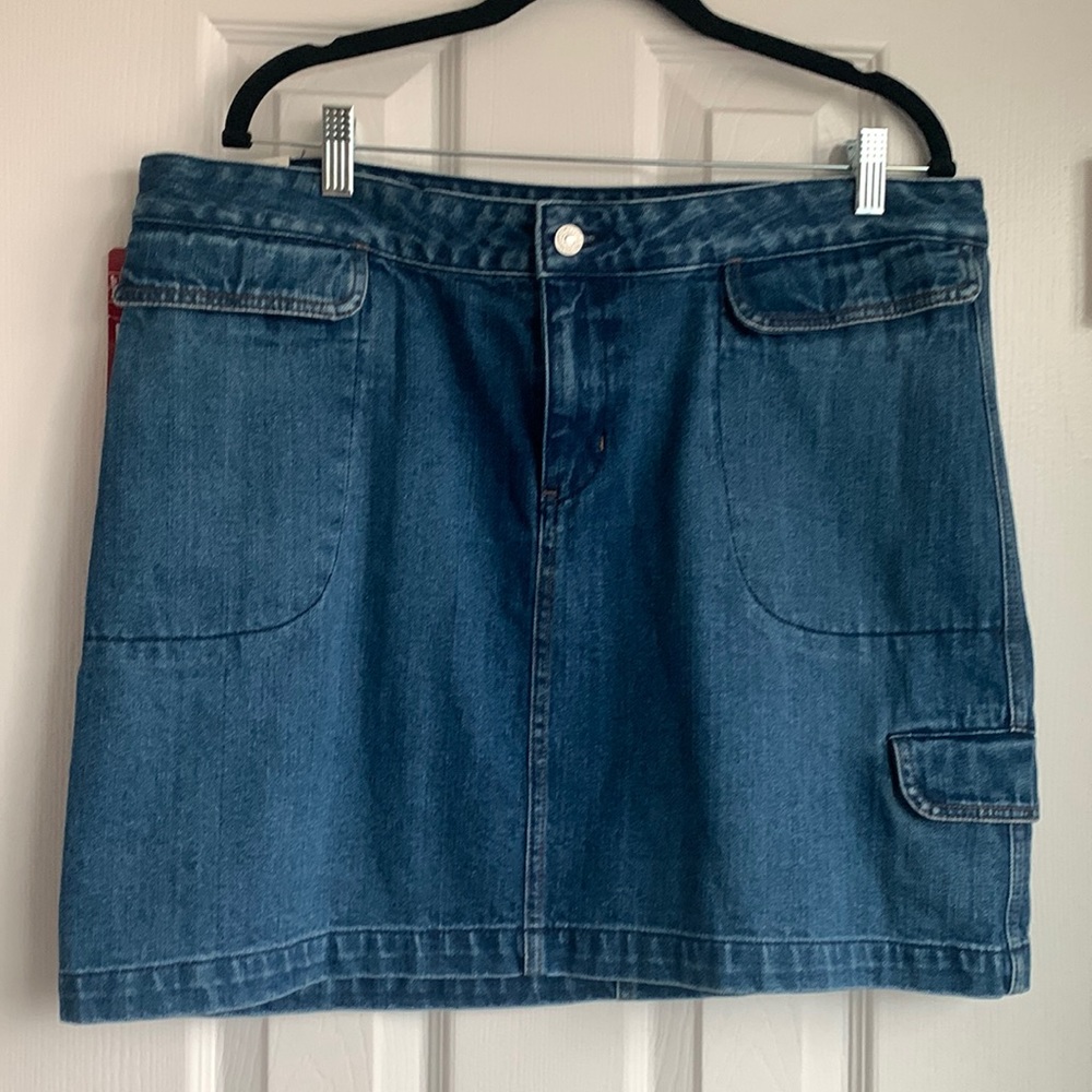 Levi’s Denim Cargo Mini Skirt NWT